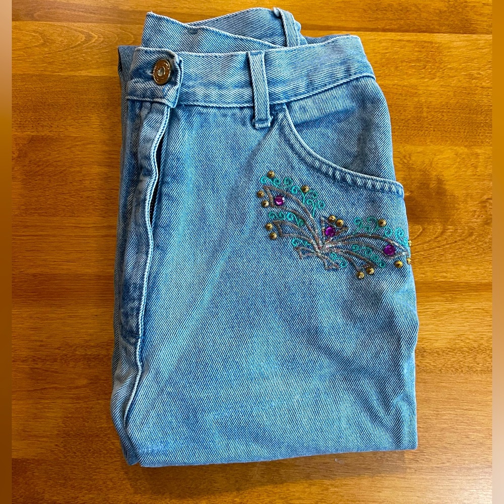 Embroidered Jeans